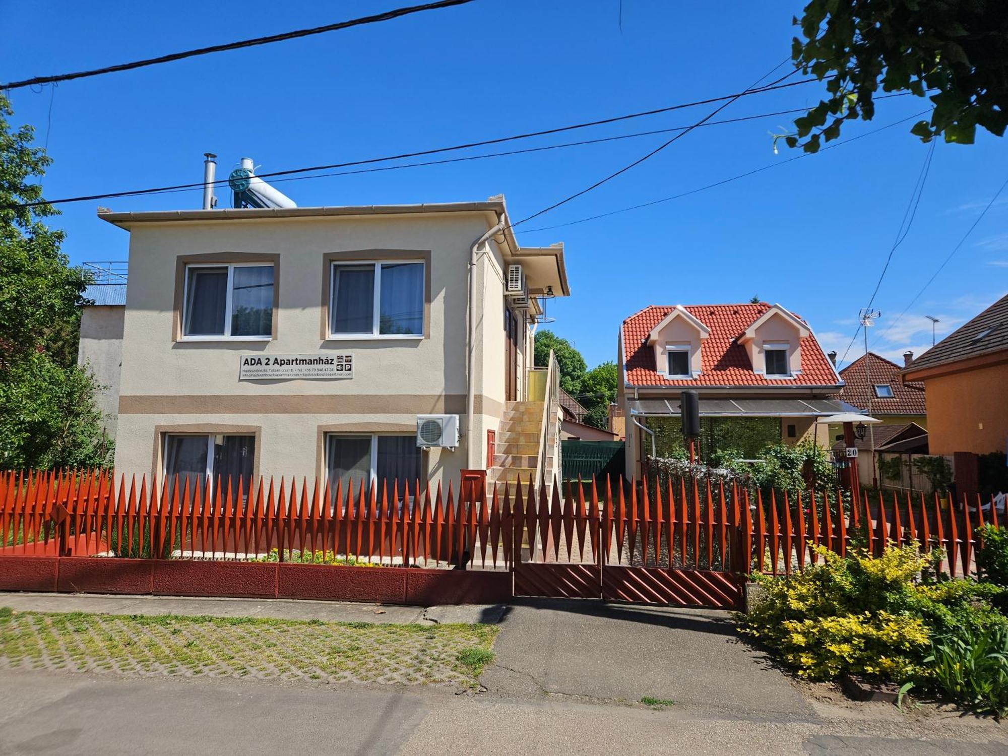 Ada 2 Apartmanhaz Гайдусобосло Екстер'єр фото