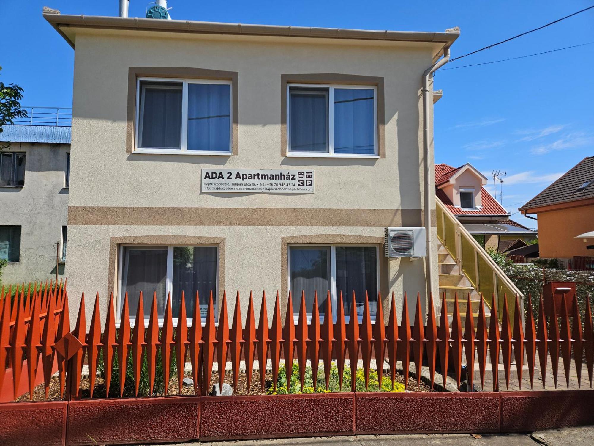 Ada 2 Apartmanhaz Гайдусобосло Екстер'єр фото